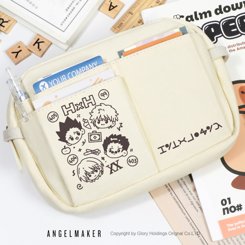 全职猎人周边酷拉皮卡奇犽小杰同人二次元大容量笔袋文具包收纳包,模玩/动漫/周边/娃圈三坑/桌游,动漫挂件/文具,淘宝优惠券,粉丝福利购,淘宝优惠卷