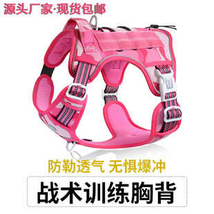 狗狗牵引绳胸背带小中大型犬背心式遛狗绳宠物防爆冲防挣脱胸前