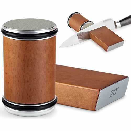Rolling sharpener滚轮磨刀器【经典】铝合金金刚砂滚筒磨刀石