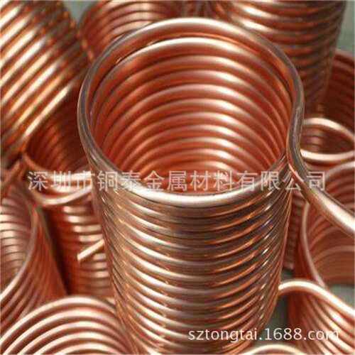 专业T2紫铜管 大口径厚壁红铜管 规格齐全 铜泰供应