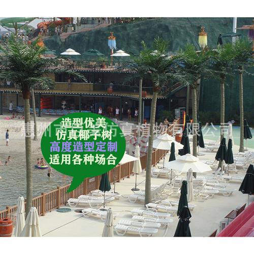 厂家直销仿真椰子树室外室内装饰假树景观树玻璃钢椰子树仿真植物