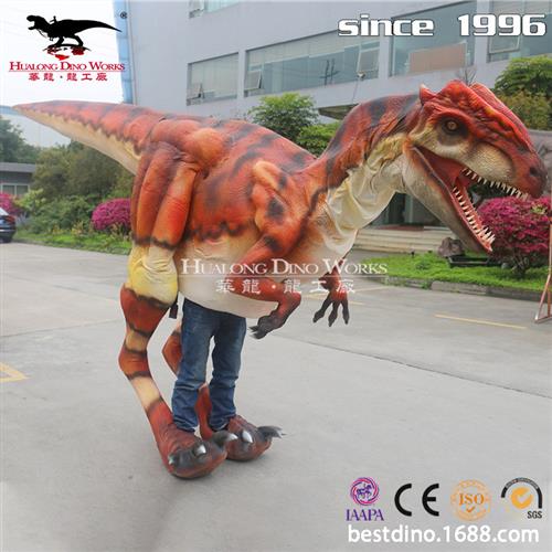 景区主题公园商场年活动巡游表演道具恐龙皮套工厂制作.