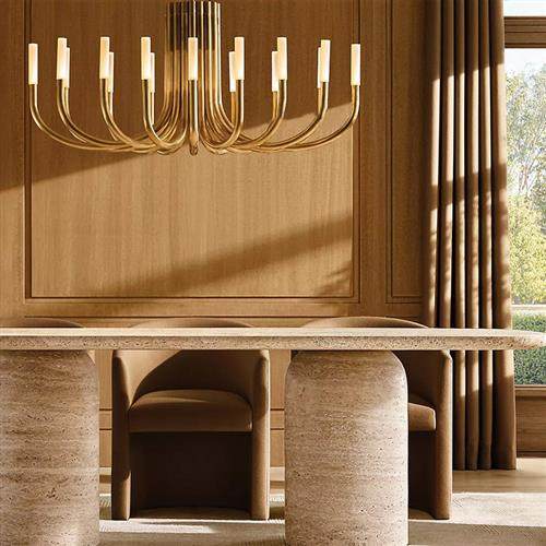 现代极简个性全铜吊灯美式复古轻奢别墅酒店会所美式铁艺吊灯