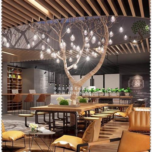 广州厂家仿真枯树枝天然树枝大型橱窗展厅广场商场造景装饰假树枝