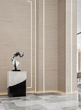 现代轻奢透明树脂雕塑客厅电视机柜两侧落地摆件楼梯间玄关装饰品