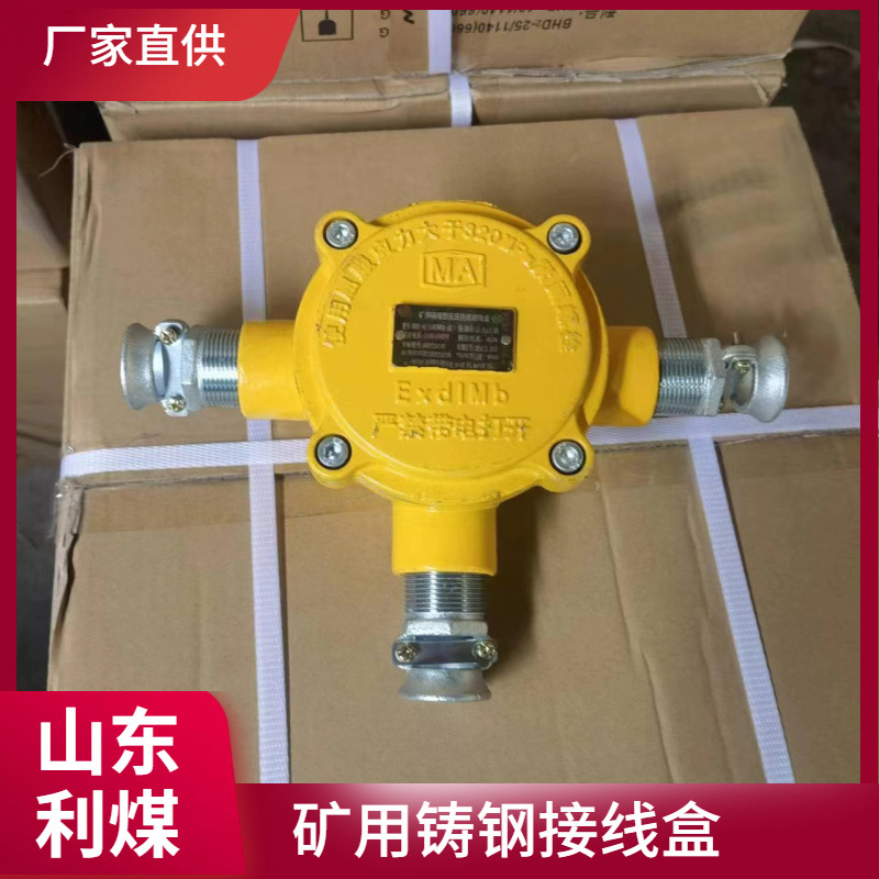 BHD2-40/1140(660)-3G矿用铸钢接线盒隔爆型低压电缆串线盒