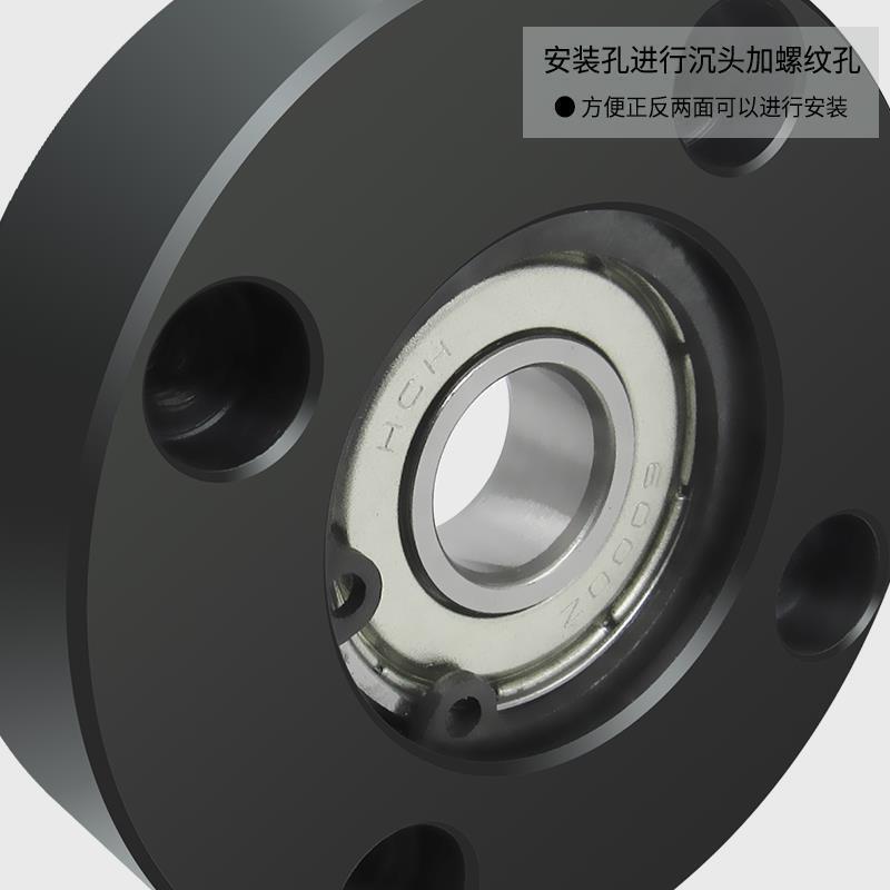 BFC带扣环单轴承型圆法兰带座轴承座组件固定座BGRAB BFF21包邮50