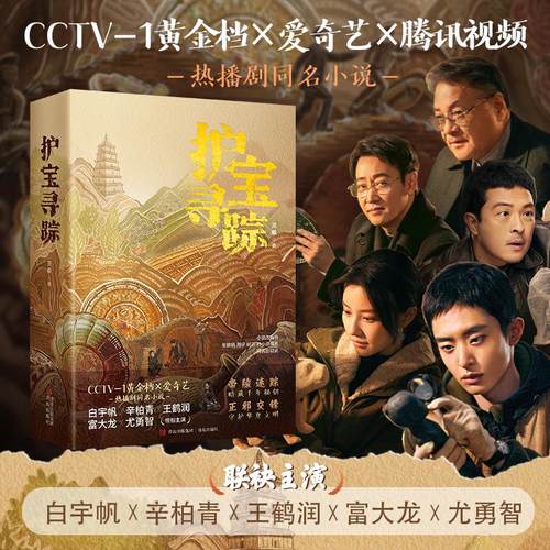 护宝寻踪 全2册 灵羲著 辛柏青富大龙主演同名原著小说 解密真实考古与文物保护 熔铸盗菜犯罪与刑侦智斗书籍