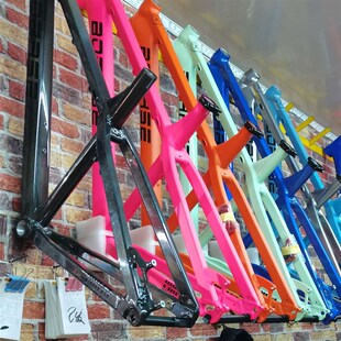 网红车新款博睿思车架BOAtRSE硬尾桶轴快拆AM速降街车架林道硬架