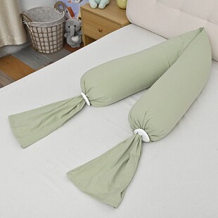 舒适宝孕妇枕护腰侧睡枕托腹u型枕抱枕侧卧靠枕头加W厚秘鲁棉枕套