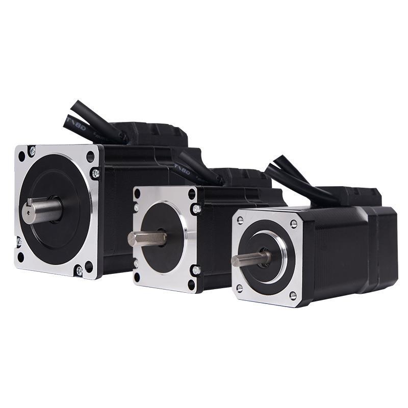 大扭力12Nm直流无刷电机BLDC高速闭环步进电J机42/57/86带光电编