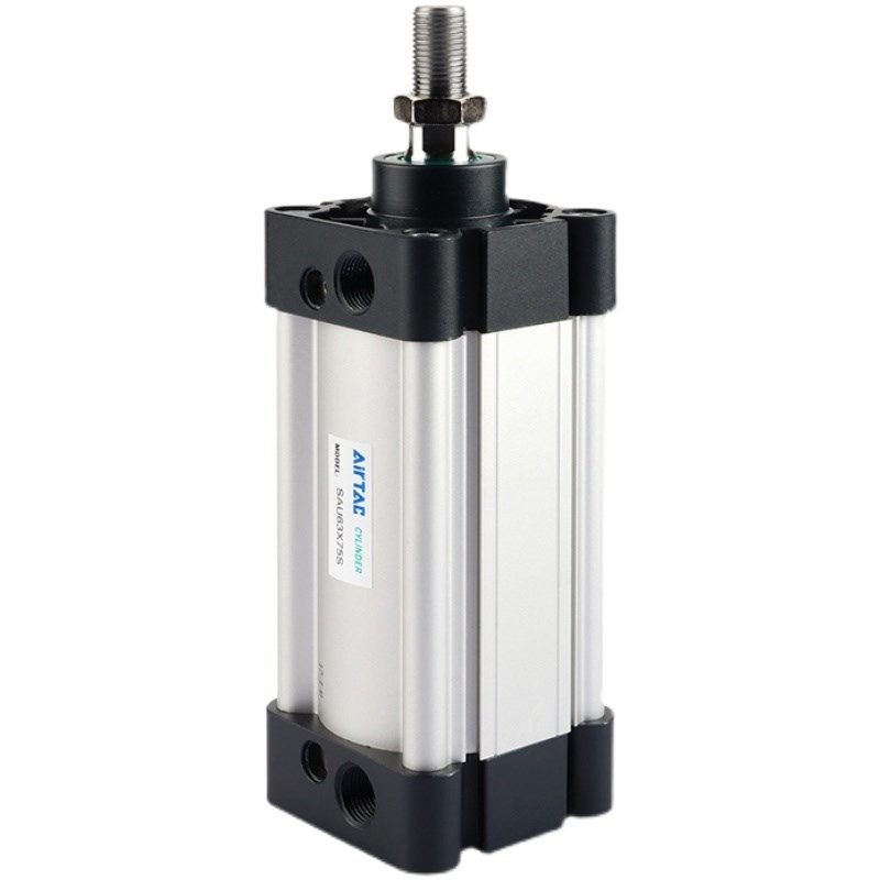 亚德客无拉杆式标准气缸SAU63X25/50/75/100/125/150/200W/300/50