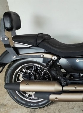 适用钱江闪350S改装后靠背垫后尾架靠背架闪300Us靠背改装配件