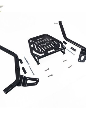 适用于钱江摩托车闪500uS尾架尾翼后扶手靠背尾箱后备箱支架改装