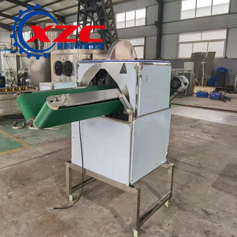 厂家生产大型果蔬分半机商用南瓜分半机输送式圆葱分半设备