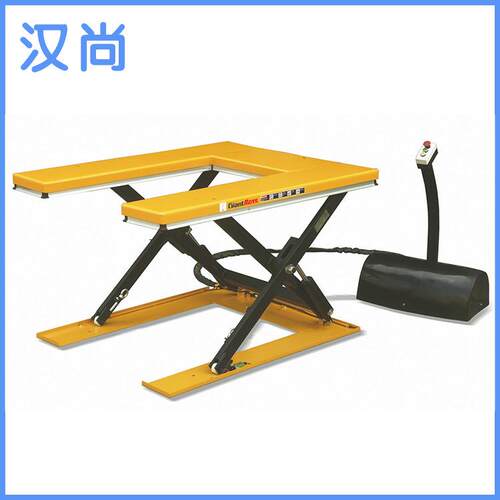 长期供应U型自动升降台MJ-F1500防夹剪叉升降台