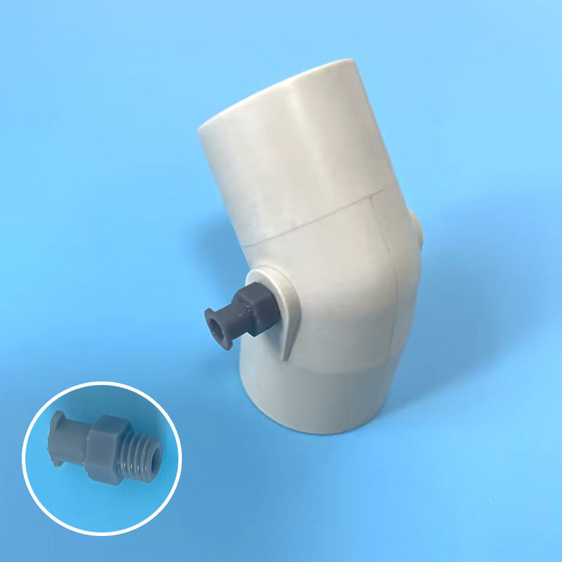 厂家直销肺功能仪咬口咬嘴口转接管一次性肺活量咬嘴转接器