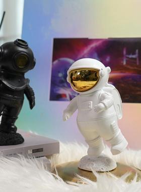 现代简约可爱宇航员潜水员家居儿童房太空人装饰摆件工艺品礼品