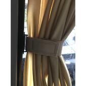 上下双轨道汽车窗帘小轿车用遮阳帘车载侧窗防晒隔热纱窗网通用型