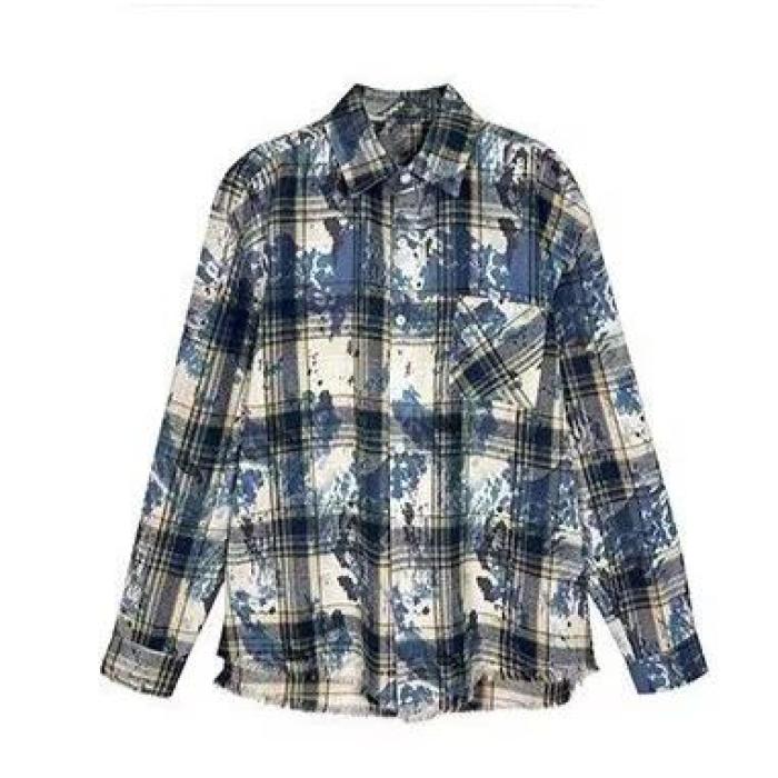 长袖衬衫日系港风宽松衬衣男潮流百搭休闲外套513ACS2134P33,男装衬衫,星座513A