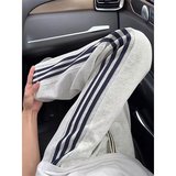 潮牌运动裤条纹休闲直筒裤百搭宽松休闲裤513ACK2290P36，女装休闲裤，星座513A