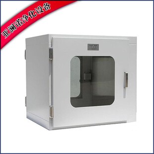 不锈械式传d递窗 厂家直供无车尘间传递窗锁钢板无内径500*菌机传