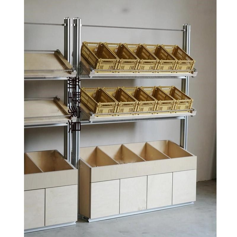 简约铝型材中岛货架陈列展示柜多C层海洋板隔断层架产品收纳置物,商业/办公家具,置物架/陈列架/储物架/展示架,淘宝优惠券,粉丝福利购,淘宝优惠卷