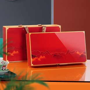 小罐包装盒d空礼盒岩茶红茶绿茶通用小罐茶叶礼盒黑枸杞空盒