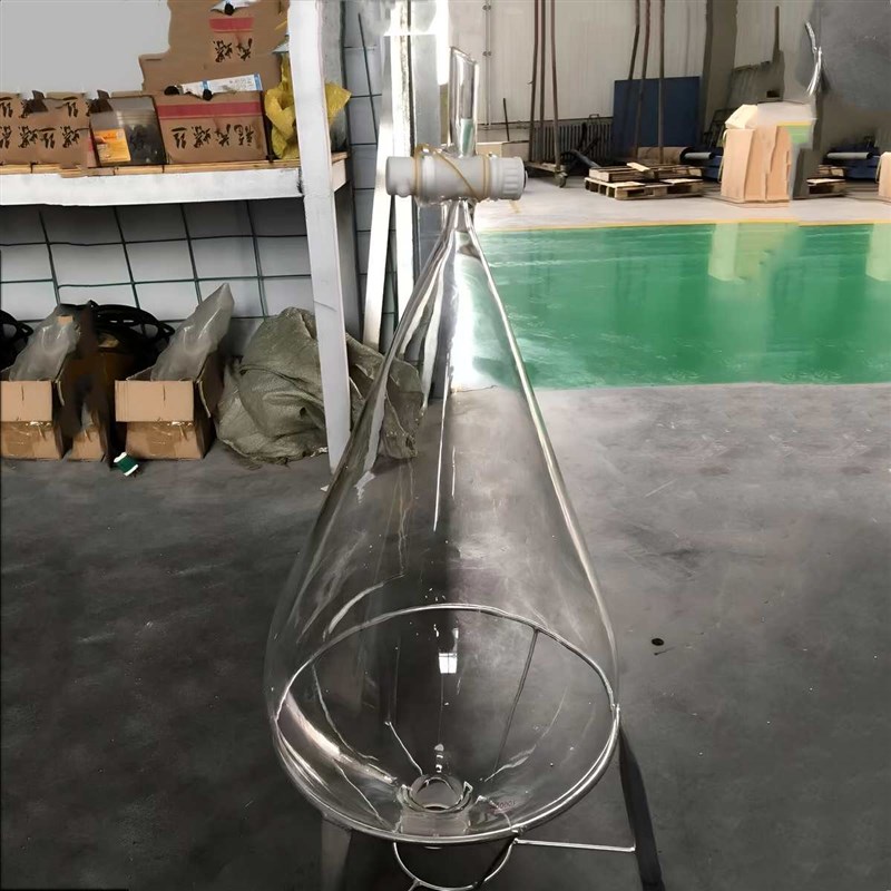 梨形分液漏斗2000ml3000mly5L10L实验锥形玻璃四氟阀2L厚料可定制