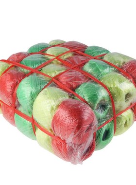 伏兴塑料捆扎绳草j球撕裂绳尼龙打包绳包装绳子50g*45米绿色40卷/