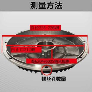 电动车马达盖10孔8孔1s2孔盖子10寸12寸电机外壳盖板碟煞鼓煞端盖
