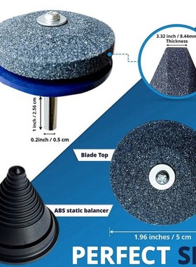 Lawn Mower Blade Sharrpener for Many Types of Blades,Powerfu