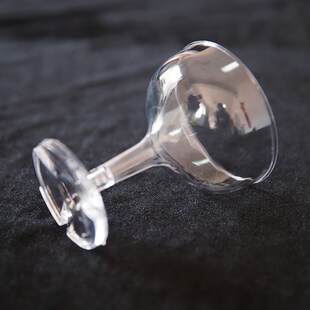 加厚亚克力d香槟杯塑料高脚杯庆典开业酒吧酒杯婚庆道具香槟塔杯