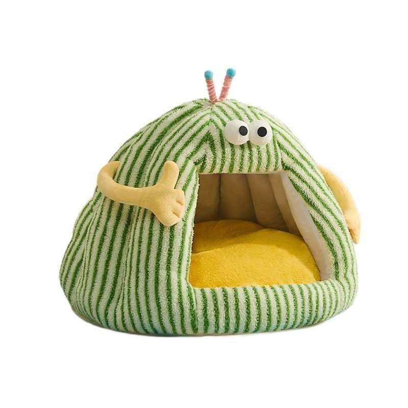 安全感冬天e封闭式屋猫保暖帐篷狗窝窝通用拆洗别墅可宠物房子四