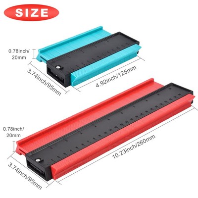 Multifunction Contoour Gauge Tiling Laminate Tiles Edge Shap