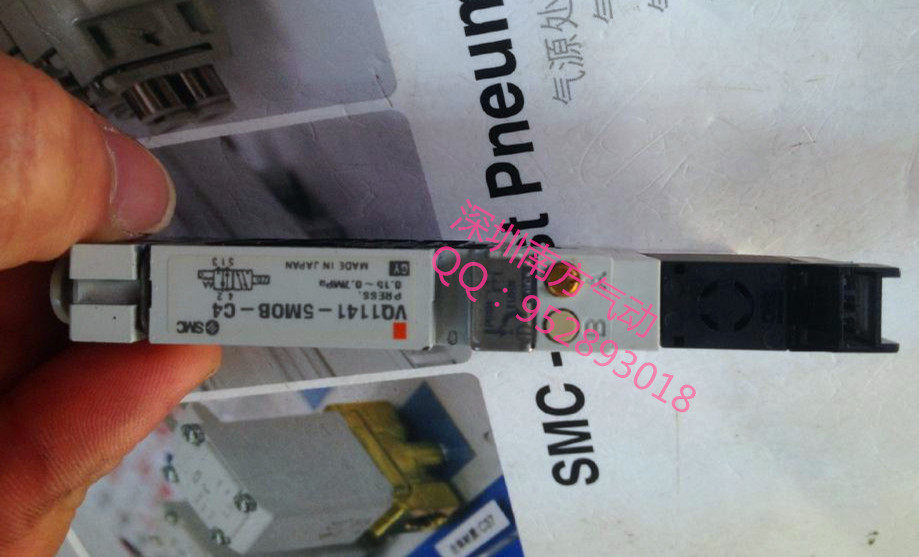 SMC五通先导式电磁阀VQ1141-5MOB-C6R/C4卡式弹性密封