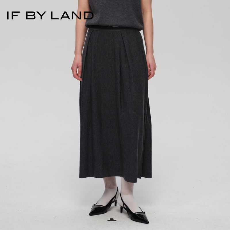 IFBYLAND绵羊毛半身裙