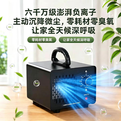 便携家用高浓度负离子发生器空气净化器除花粉尘无臭氧负氧离子机