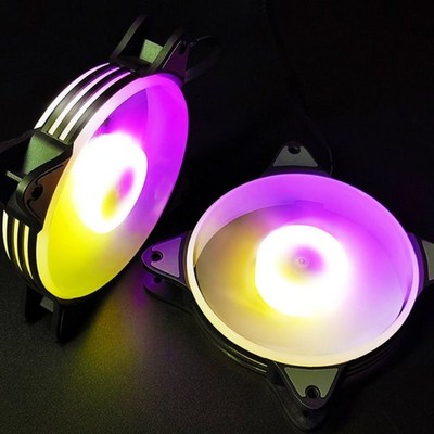Coolmoon 120mm Coolingt Fan PC Computer Case RGB Fan with Co