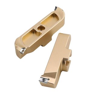 新款桥式铝用铣刀盘铝合金2刃400RB直角45度数控CNC飞面精光刀盘