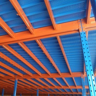 定GL001制重钢结型构阁楼 仓库阁阁楼货架二层业平台Y 仓储重型工