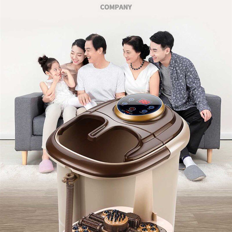 828A一品康泡脚桶足o浴盆电动按摩洗脚盆全自动加热恒温器828B深