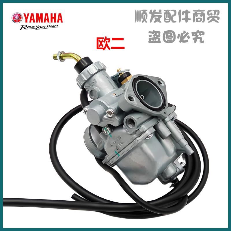 适用雅马哈天剑YBR125天戟YBE/YBS/JYM125-2-3T-G欧一二国二化油