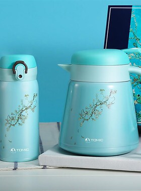 德国品质2025新款限量珍藏版礼盒套装350ml保温杯800mXl保温壶杏