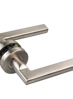 不锈钢分体锁7250/55/60/65室内锁854045M5060门锁大锁体防火门锁