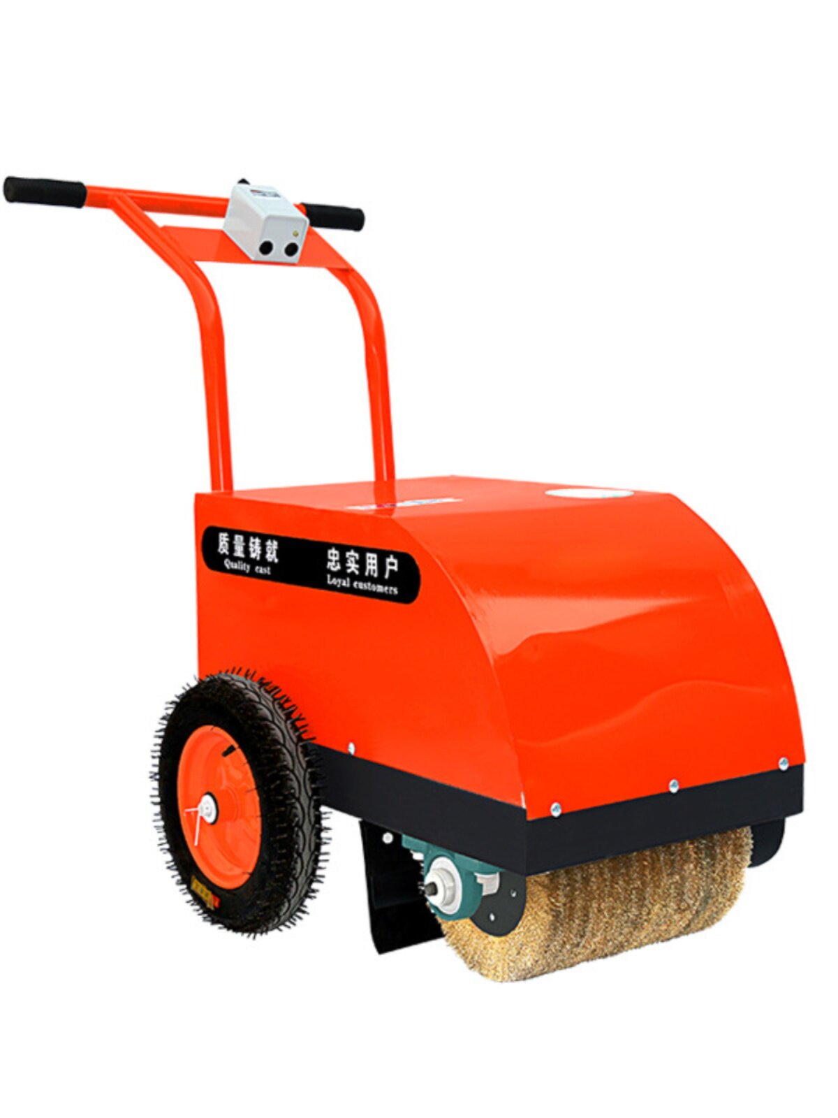 厂销电动槽钢彩钢瓦锈迹去除机钢板打磨翻新机手推式多功能除锈品