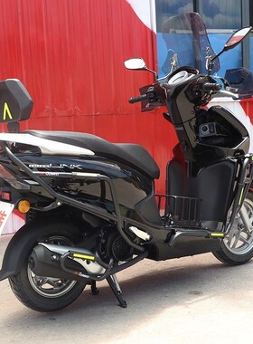 适用LD125 LINK摩托车WHy125T-12护杠保险杠防摔消音器排气杠