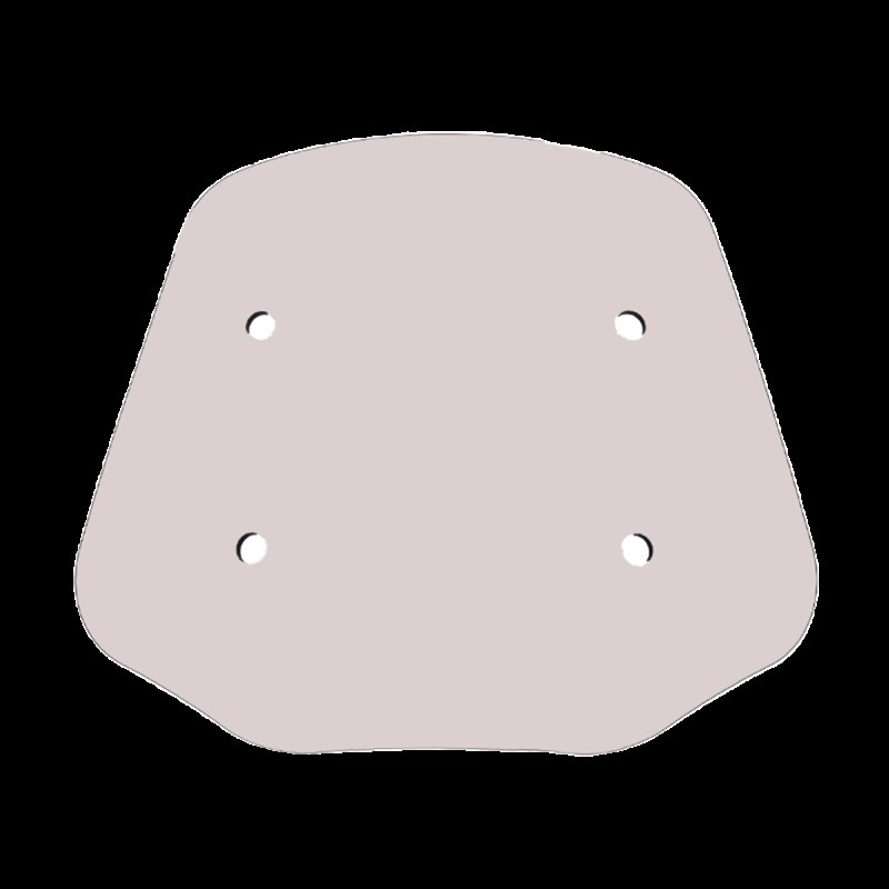 适用钱江QJ闪600摩托车前挡风玻璃板护风挡QKJ600-12B导流防风改