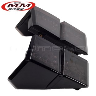 XNP 摩托车改装 Crew Ranger 1000烟灰色刹车灯尾灯 件适用Polaris