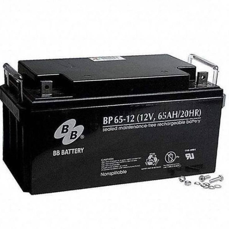 BB美美蓄电池BP65-12 12VA65AH 用于应急电源 医疗设备备用电源